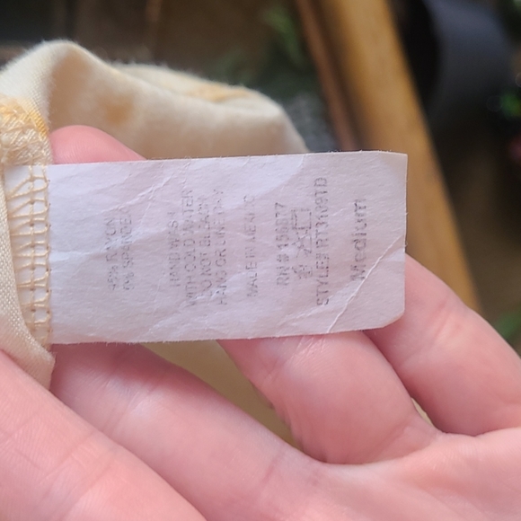 🌿3 for $30🌿 Yellow Tie Dye Tee - Picture 3 of 3